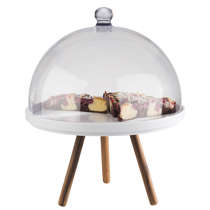 APS APS Buffetständer -ACACIA- Ø 30,5 cm, H: 20 cm – Bild 3