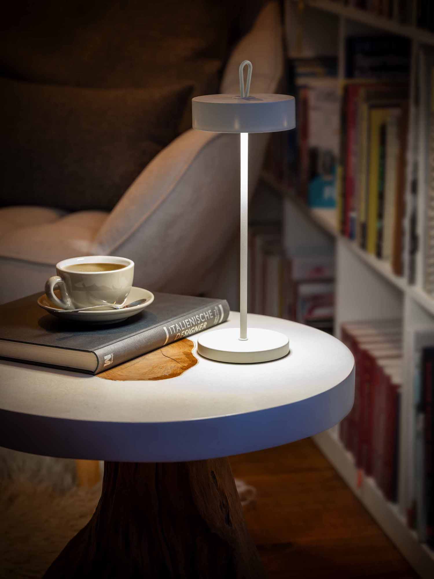 APS APS Tischleuchte -CLEO- Ø 12 cm, H: 30,5 cm – Bild 2