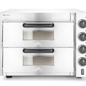 HENDI Doppeldeck-Pizzaofen 3000W