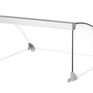 HENDI Glasabdeckung für Rollengrill