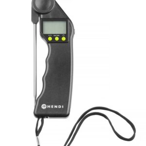 HENDI Digitales Thermometer mit klappbarer Sonde