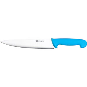 STALGAST Stalgast Küchenmesser, HACCP, Griff blau, Edelstahlklinge 22 cm