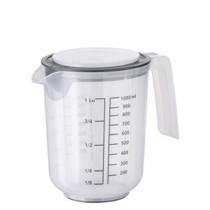 APS APS Rührbecher mit Deckel  Ø 12,5 cm, H: 16 cm, 1,0 Liter