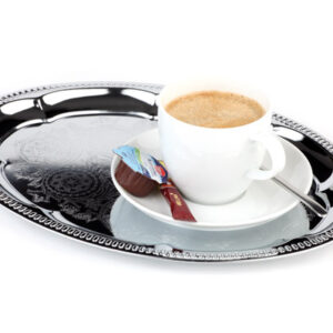 APS APS Serviertablett -KAFFEEHAUS-  30 x 22 cm, H: 1 cm