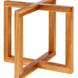 APS APS Buffetständer -WOOD-  20 x 20 cm, H: 17,5 cm