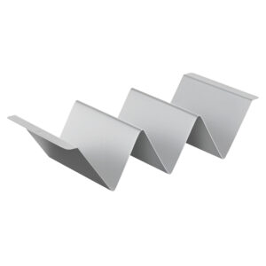 STALGAST Snackwelle mit Griff, drei Fächer, Edelstahl