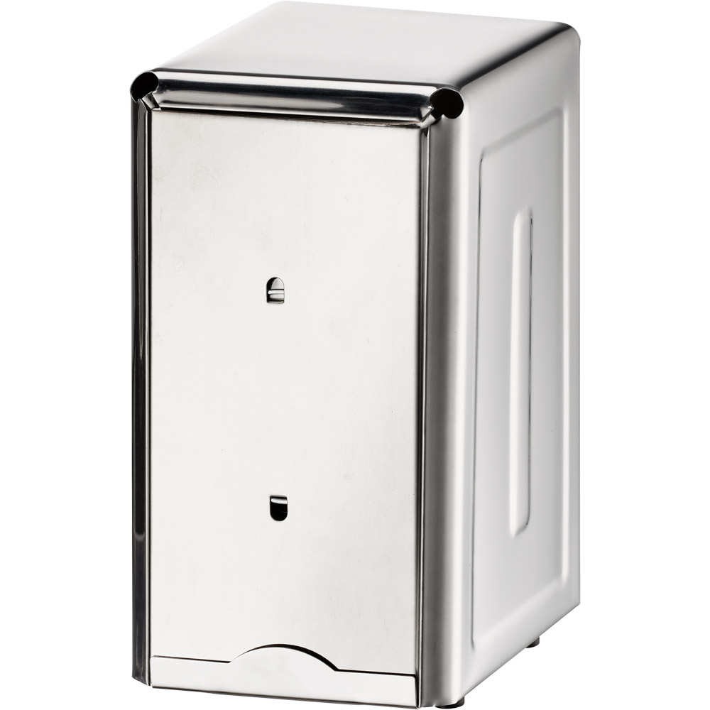 STALGAST Edelstahl Spender für Spenderservietten 17x17 cm