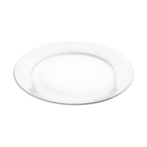 STALGAST Flacher Teller, reinweißes Hotelporzellan, Serie Isabell, Stalgast, Ø 260 mm