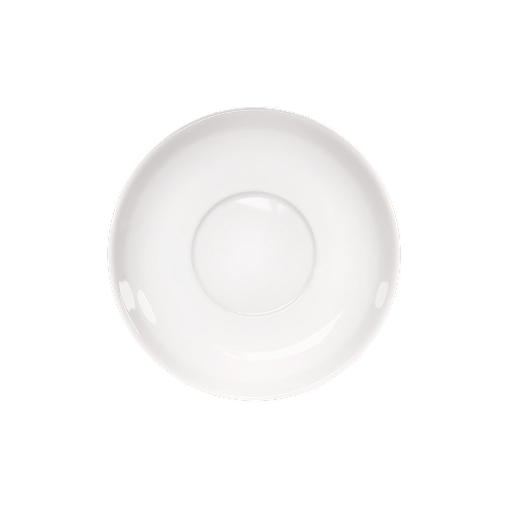 STALGAST Suppen-Untertasse, reinweißes Hotelporzellan, Serie Isabell, Stalgast, Ø 140 mm – Bild 2