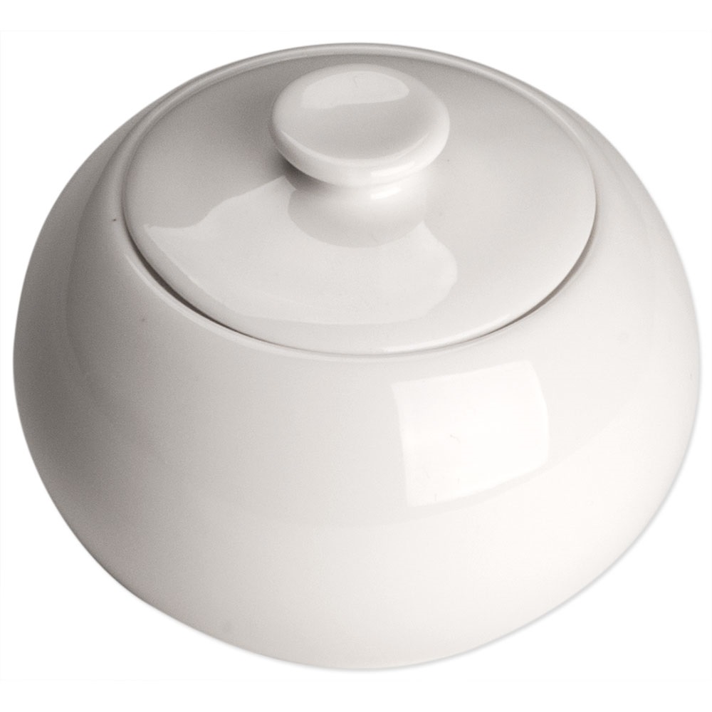 STALGAST Zuckerdose, reinweißes Hotelporzellan, Serie Isabell, Stalgast