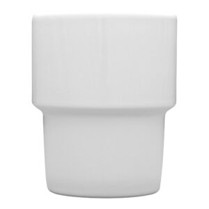 LUBIANA Trinkbecher, Porzellan, weiß, Serie Kaszub/Hel, Lubiana, 0,35 Liter