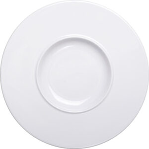 LUBIANA Pasta-/Dessertteller, flach, Serie Muza, weiß, Ø 300 mm, 6 Stück