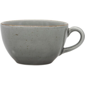 LUBIANA Obertasse, Serie Aida, grau, braun gesprenkelt, 280 ml, 12 Stück