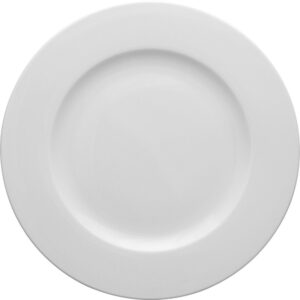 LUBIANA Gourmetteller aus Porzellan, weiß, Serie Versailles, Lubiana, D. 270 mm