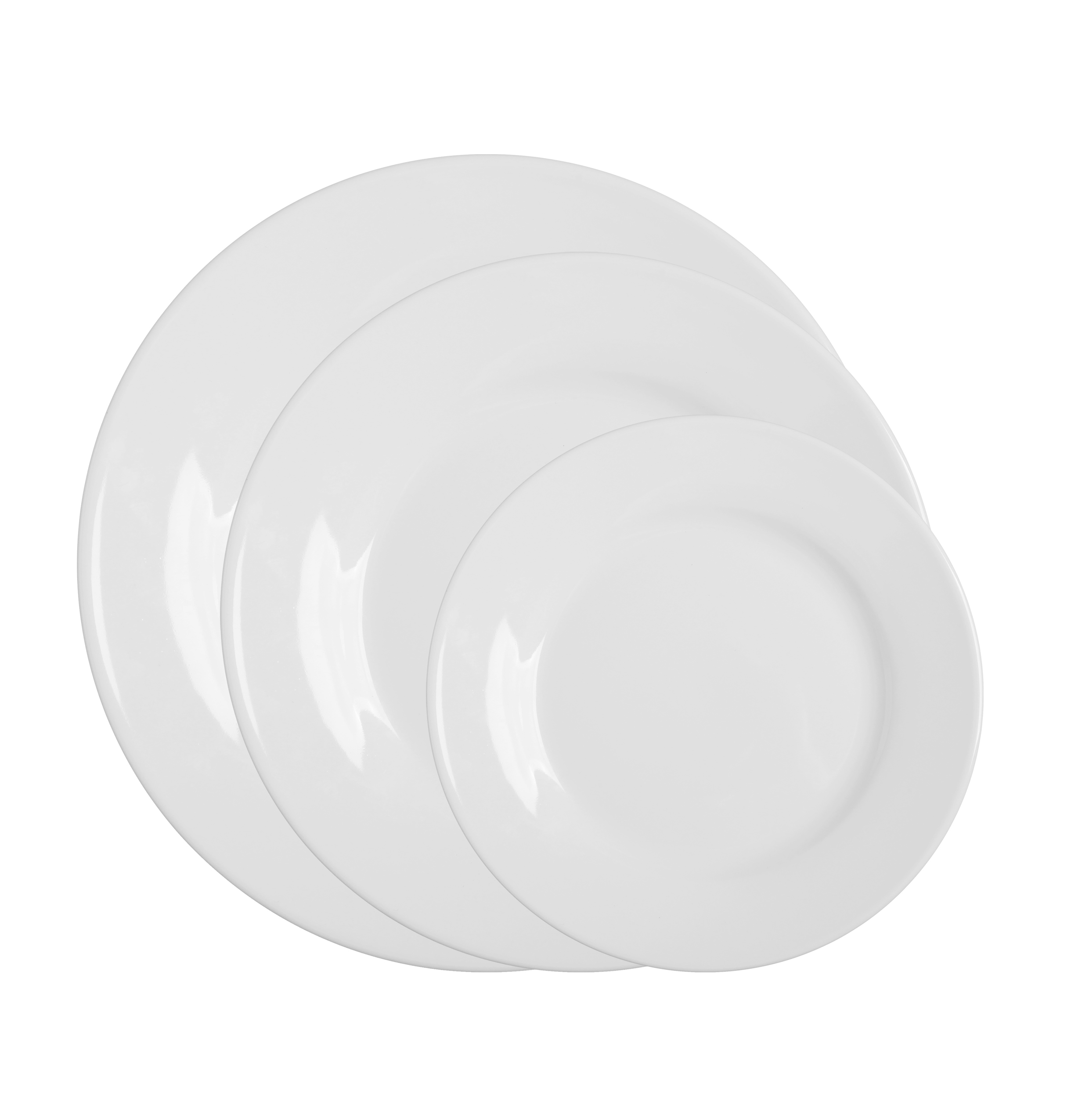 STALGAST 6 Teller flach, Fahne, Serie Classic von Stalgast Ø 210 mm