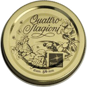 BORMIOLI_ROCCO Schraubdeckel „Quattro Stagioni“, Ø 56 mm, 6 Stück