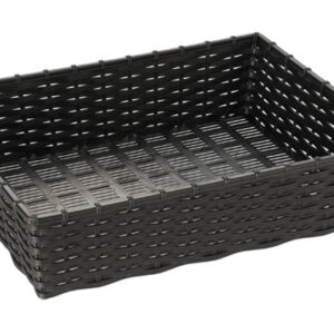 APS APS Korb -WICKER LOOK-  39,5 x 29,5 cm, H: 10 cm