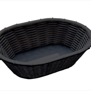 APS APS Korb -WICKER LOOK- 23 x 17 cm, H: 6,5 cm, oval