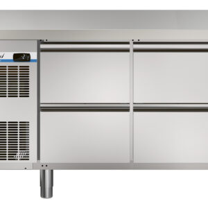 NordCap COOL-LINE Kühltisch (2 Abteile) KT-CL 1241 4Z