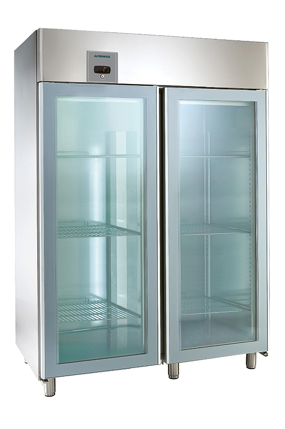 NordCap COOL-LINE Glastürkühlschrank KU 1402-G BASE