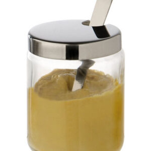 APS APS Senf-Töpfchen komplett  mit Deckel und Löffel