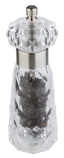 APS APS Pfeffermühle -DIAMOND- Ø 6 cm, H: 18 cm – Bild 2