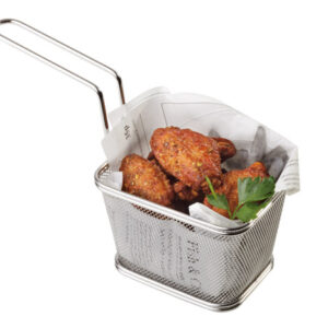 APS APS Servier-Frittierkorb 13 x 10,5 cm, H: 9 cm