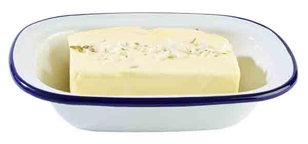 APS APS Schale -ENAMELWARE- 18 x 13,5 cm, H: 4 cm