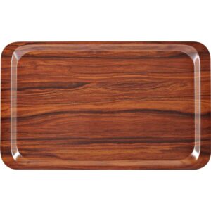 STALGAST Tablett aus laminiertem Schichtstoff GN 1/1, Farbe Mahagoni