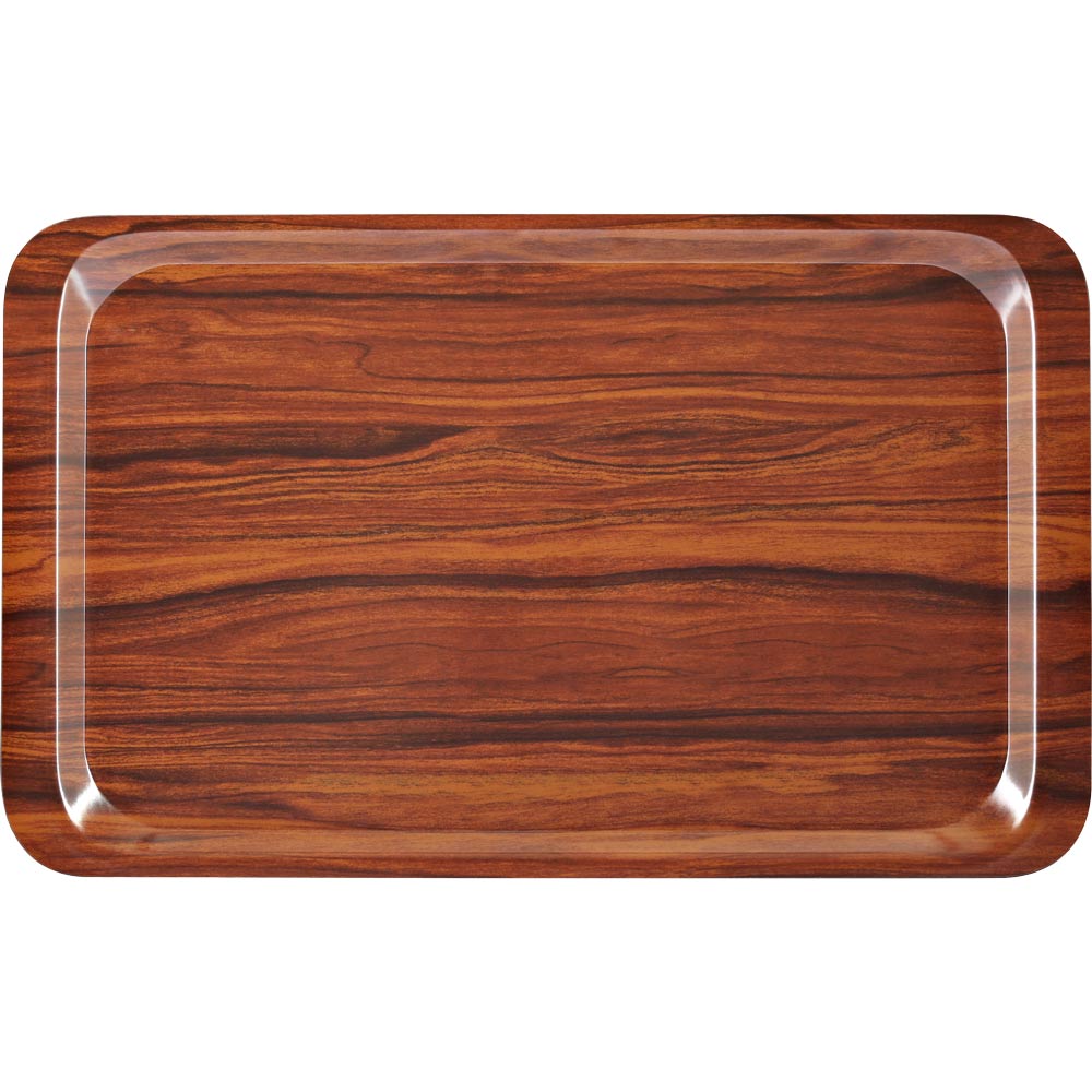 STALGAST Tablett aus laminiertem Schichtstoff GN 1/1, Farbe Mahagoni