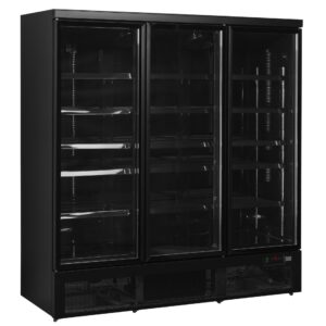 NordCap Glastürkühlschrank ATOM MAXI KS 3T-BB