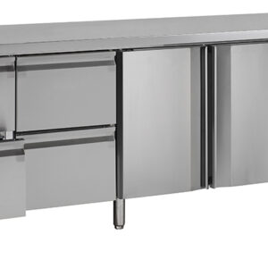 NordCap COOL-LINE Kühltisch KTM 4 - 2T 4Z GN 1/1