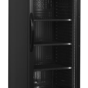 NordCap Glastürkühlschrank KU 385 G-CP II BLACK