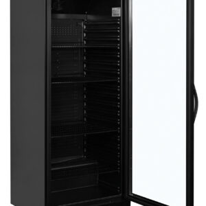 NordCap COOL-LINE Umluft-Gewerbekühlschrank UKS 620-G BLACK