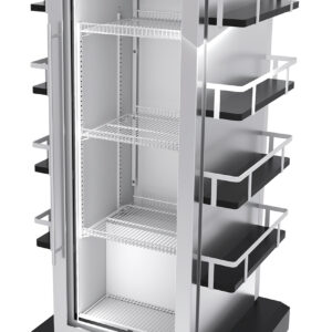 NordCap Glastürkühlschrank CC90