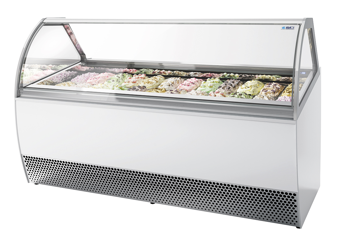 NordCap Speiseeisvitrine MILLENNIUM 2.0 GR DT 170 H135