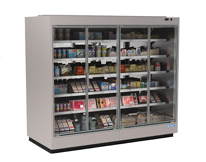 NordCap Wandkühlregal PANDA 250 4P H205 – Bild 2