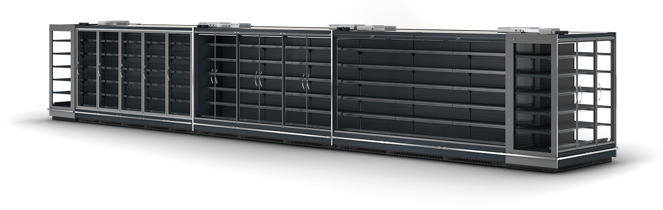 NordCap Wandkühlregal MISTRAL-T 950 1875 H1 – Bild 3