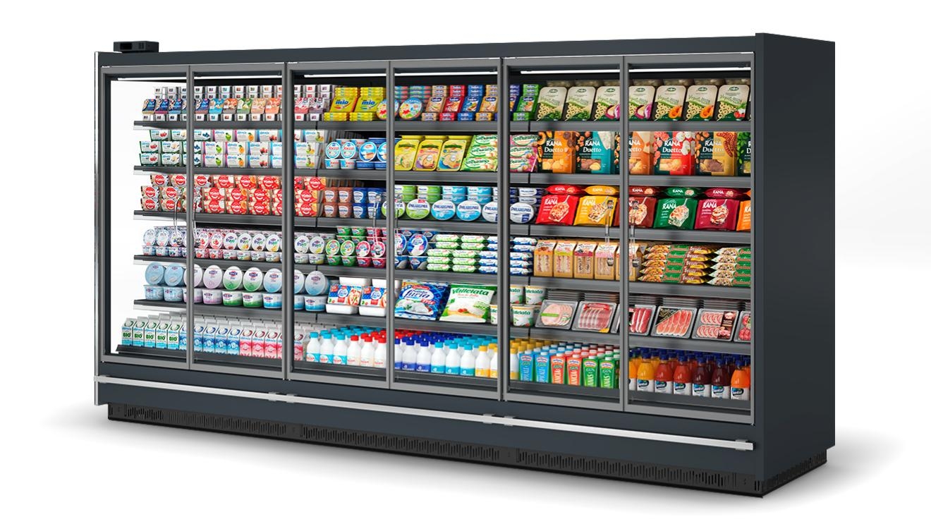 NordCap Wandkühlregal MISTRAL-T 950 1875 H1 – Bild 2