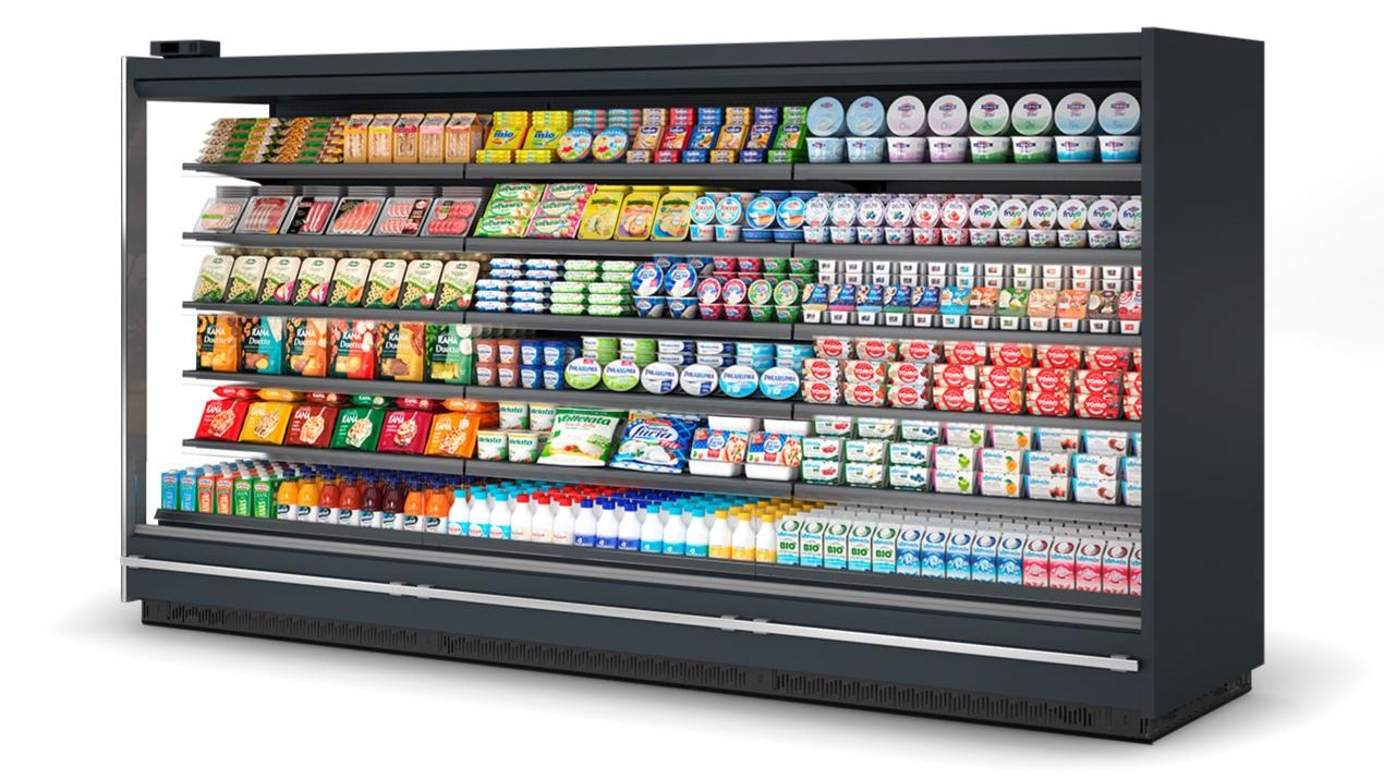 NordCap Wandkühlregal MISTRAL 950 3750 M2 – Bild 2