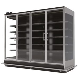 NordCap Wandkühlregal ANGEL 950-206 H1 3750 mit Türen