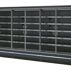 NordCap Wandkühlregal MISTRAL-T 950 1250 M1