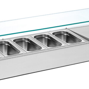 NordCap Pizzakühltisch-Aufsatz A 1480-1/1