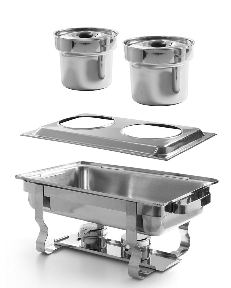 HENDI Aufsatzadapter für 2 Bain-Marie Töpfe – Bild 2