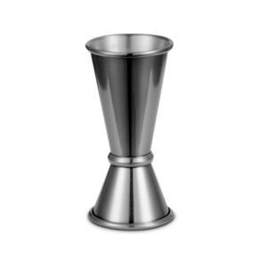 STALGAST Jigger, Japanischer Stil, doppelseitig, Edelstahl, schwarz, 25/50 ml