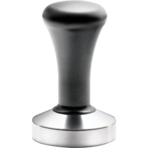 STALGAST Tamper aus Edelstahl mit schwarzem Griff, Ø 58 mm, 94 mm Höhe