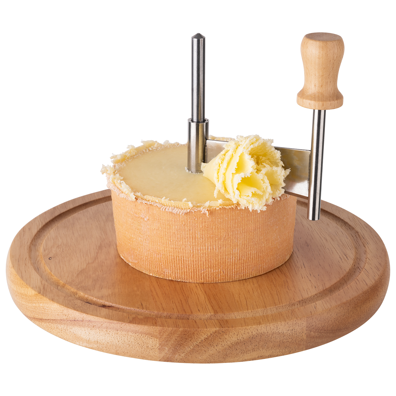 APS APS Käsehobel mit Abdeckhaube Ø 22 cm, H: 15 cm – Bild 3