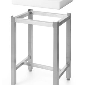 HENDI Hackblock aus Polyethylen mit Untergestell