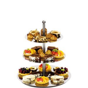 STALGAST Spiegel-Etagere, 3-stufig, Höhe 48 cm