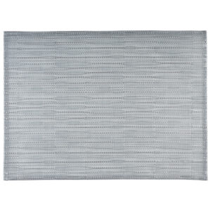 APS 6 Stück: APS Tischset - silber  45 x 33 cm